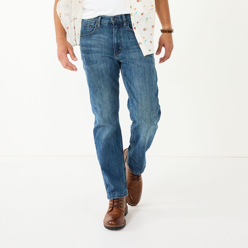 ラングラー メンズ ボトムス デニムパンツ ジーンズ Mens WrangleregularFit Jeansteel Blue ブルー