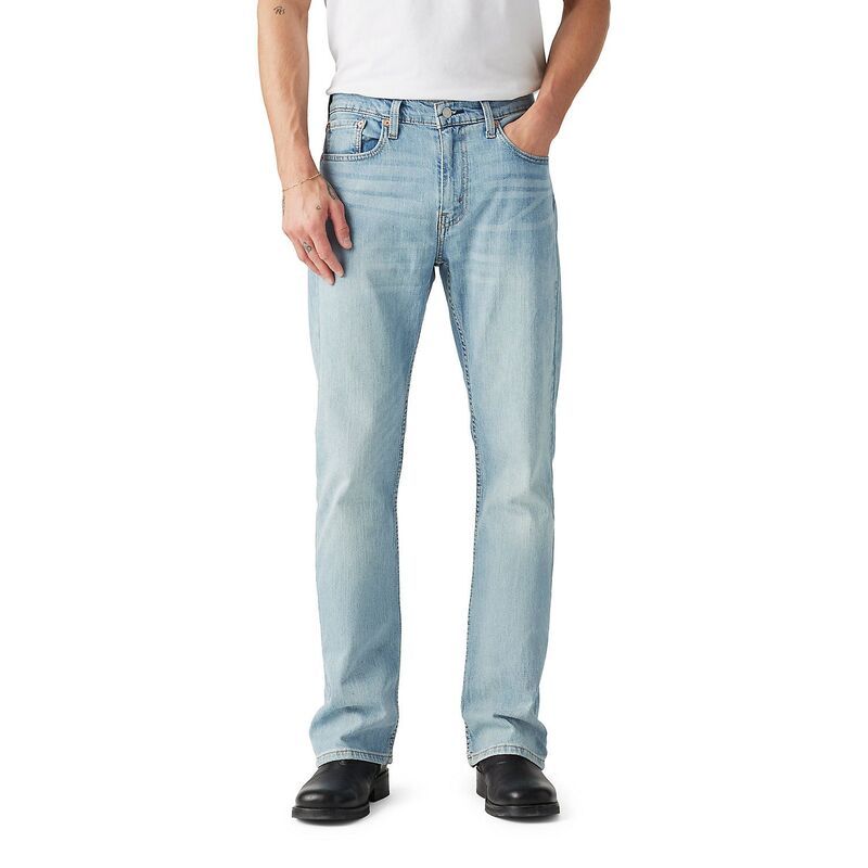 リーバイス メンズ ボトムス デニムパンツ ブーツカット ブーツ ジーンズ Mens Levis 527 Slim Bootcut Stretch Jeans Here We Stop