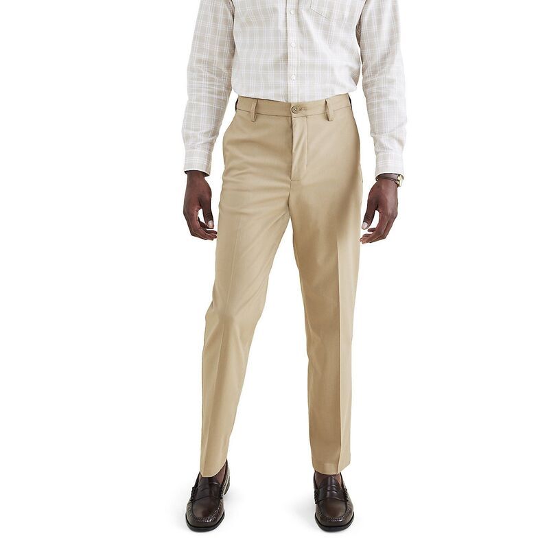 ドッカーズ メンズ ボトムス カジュアルパンツ Mens Dockersignature Go Khaki Straight Pants Harvest Gold ゴールド