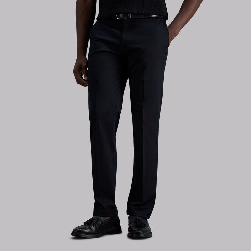 ハガー メンズ ボトムス カジュアルパンツ Mens Haggar Iron Free Premium Khaki SlimStraight Fit Flat Front Perfect Fit Wa
