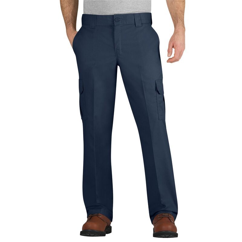 ディッキーズ メンズ ボトムス カジュアルパンツ カーゴパンツ Mens Dickies RegularFit Flex Fabricargo Pants Dark Navy ネイビー