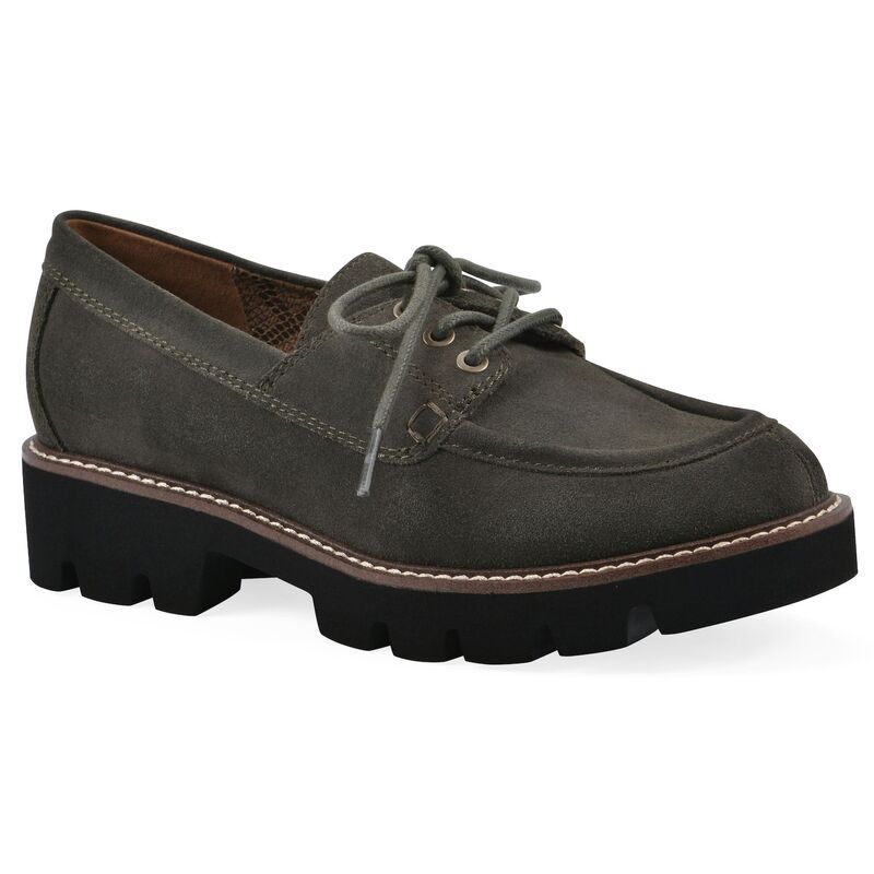 ホワイトマウンテン レディース シューズ スリッポン・ローファー White Mountain Gino Womens Lug Sole Loafers Amry Suede ホワイト
