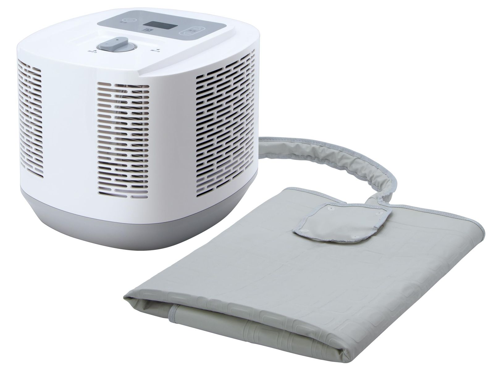 電響社(Denkyosha) 温冷水敷きパッド 温冷水マット 水循環マット シングルサイズ 1年中使える おやすみモード リモコン付 お手入れ簡単 20～45℃DQM-1A