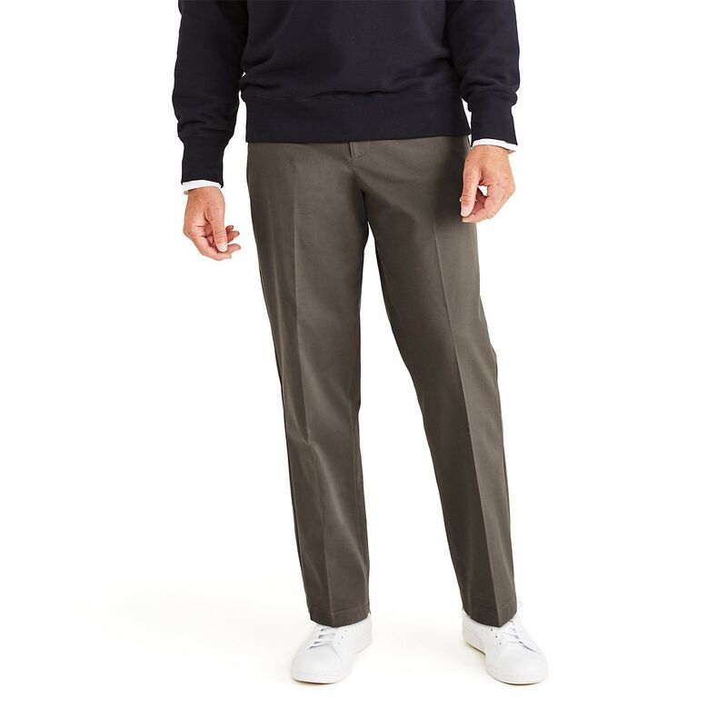 ドッカーズ メンズ ボトムス カジュアルパンツ トール Big Tall Dockersmart 360 FLEX ClassicFit Workday Khaki Pants Dark Pebble