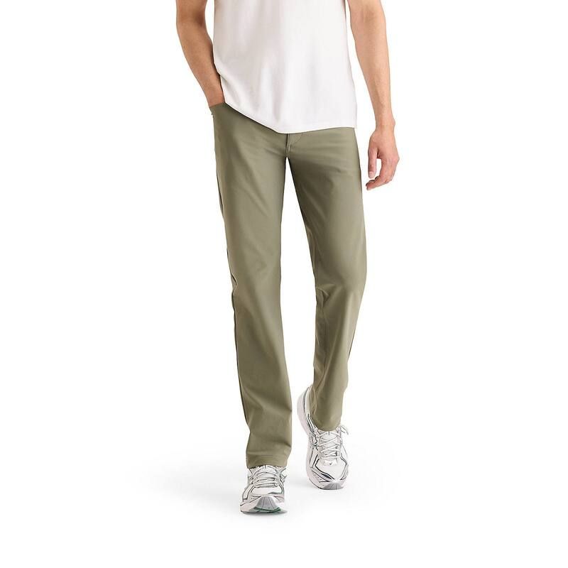 ドッカーズ メンズ ボトムス カジュアルパンツ Mens Dockers Go Airweave 5Pocket Straight Fit Pants Tea Leaf