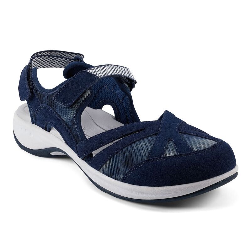 イージースピリット レディース シューズ サンダル Easy Spirit Esplash Womens WaterResistant Sport Sandals Blue Tiedye ブルー