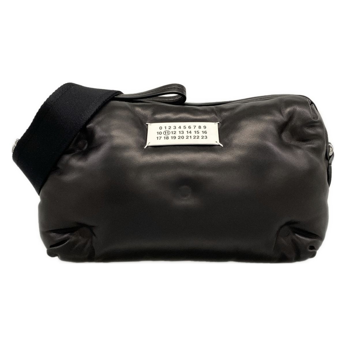 Maison Margiela(メゾンマルジェラ) ショルダーバッグ美品 グラムスラム SB1WB0006 黒 レザー