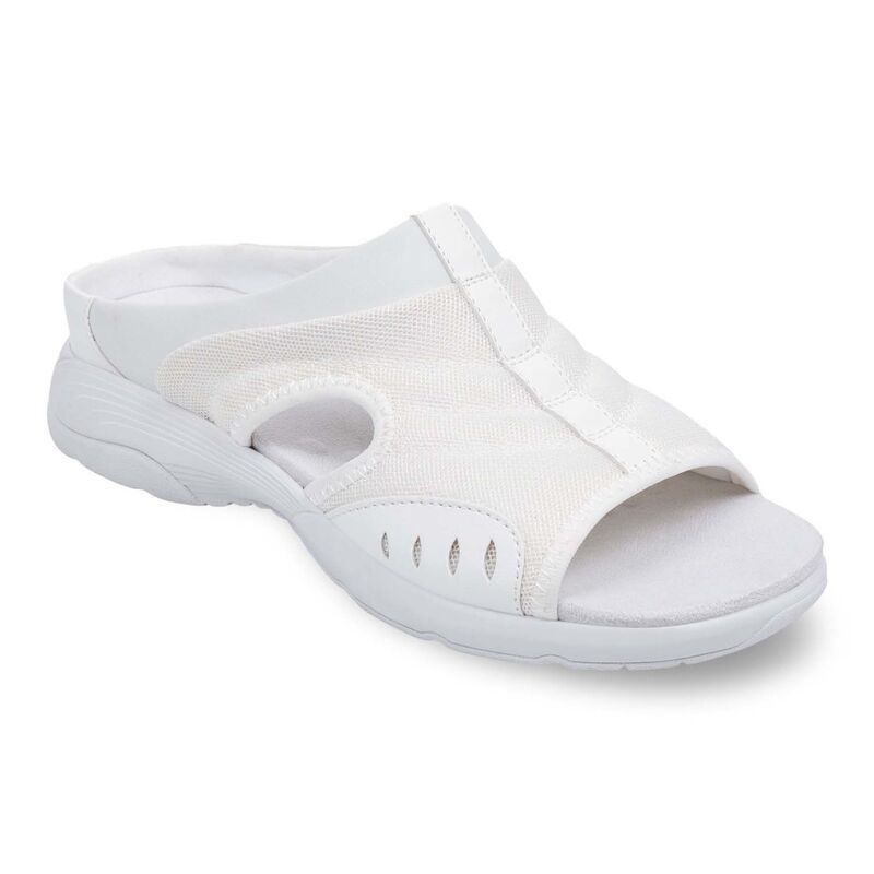 イージースピリット レディース シューズ サンダル Easy Spiritraciee Womenslide Sandals Bright White ホワイト