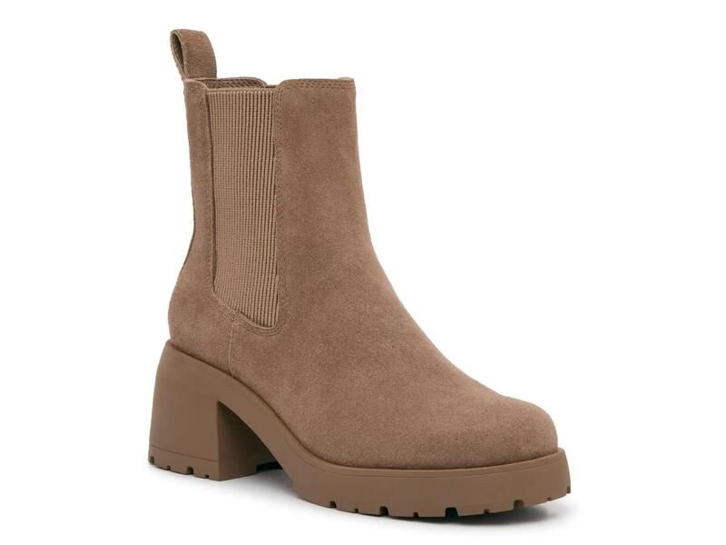 スティーブ マデン レディース シューズ ブーツ・レインブーツ チェルシーブーツ チェルシー Steve MaddenBrontey Chelsea Bootan Suede タン