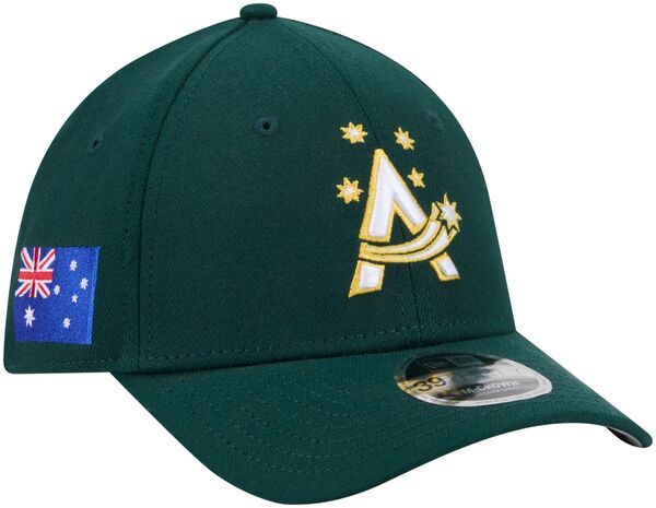 ニューエラ メンズ アクセサリー 帽子 ロゴ New Eradult World Baseball Classic 2026 Australia Logo 39Thirty Fitted Hat No