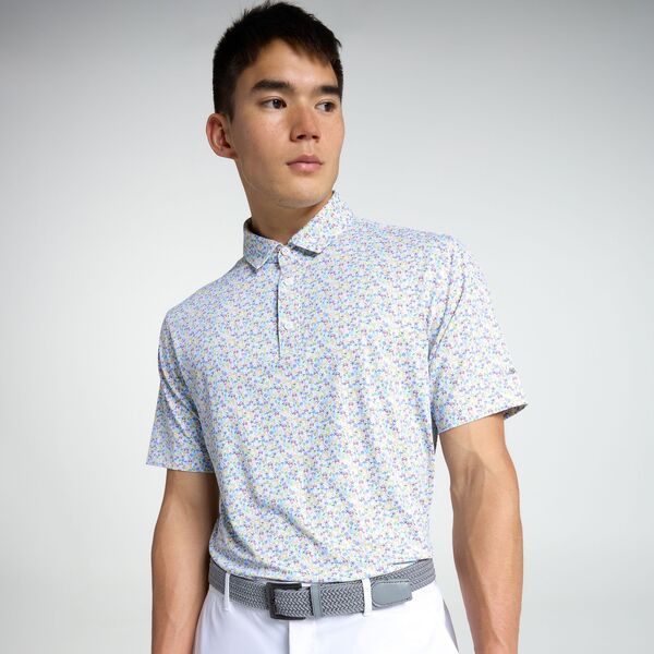 ウォルターヘーゲン メンズ トップス ポロシャツ プリント Walter Hagen Mens Performance 11 Novelty Print Golf Polo Mini Riviera