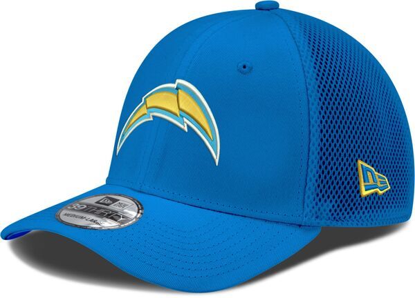 ニューエラ メンズ アクセサリー 帽子 New Era Mens Los Angeles Chargers Neo Flex Blue Stretch Fit Hat NoColor ブルー