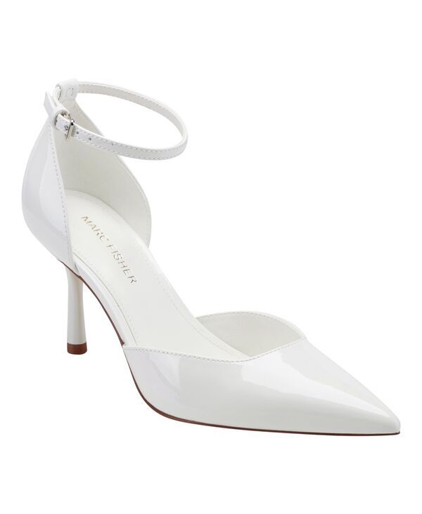 マークフィッシャー レディース シューズ パンプス Marc Fisher Womens Rvker TwoPiece Stiletto Pumps White Patent ホワイト