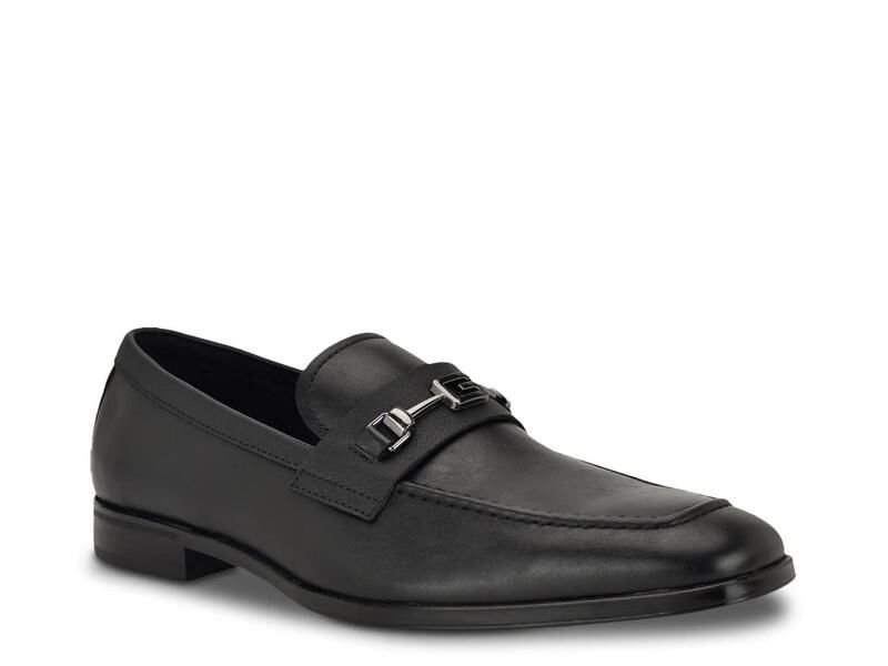 ゲス メンズ シューズ スリッポン・ローファー Guess Hiccom Loafer Black ブラック