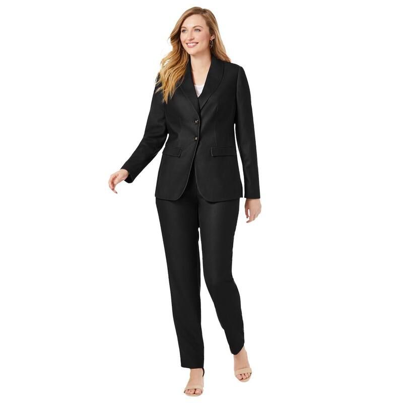 ジェシカロンドン レディース トップス ワンピース クレープラスサイズ パンツ Jessica London Womens Plusize 2piece Stretch Crepe Singlebre
