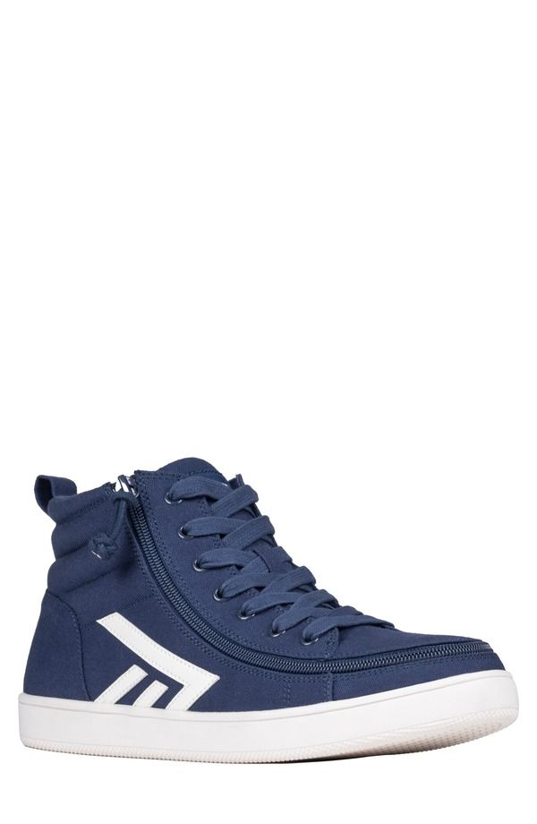 ビリーフットウェア メンズ シューズ スニーカー BILLY Footwear Classic High Top Sneaker Navy White ホワイト 20,636円