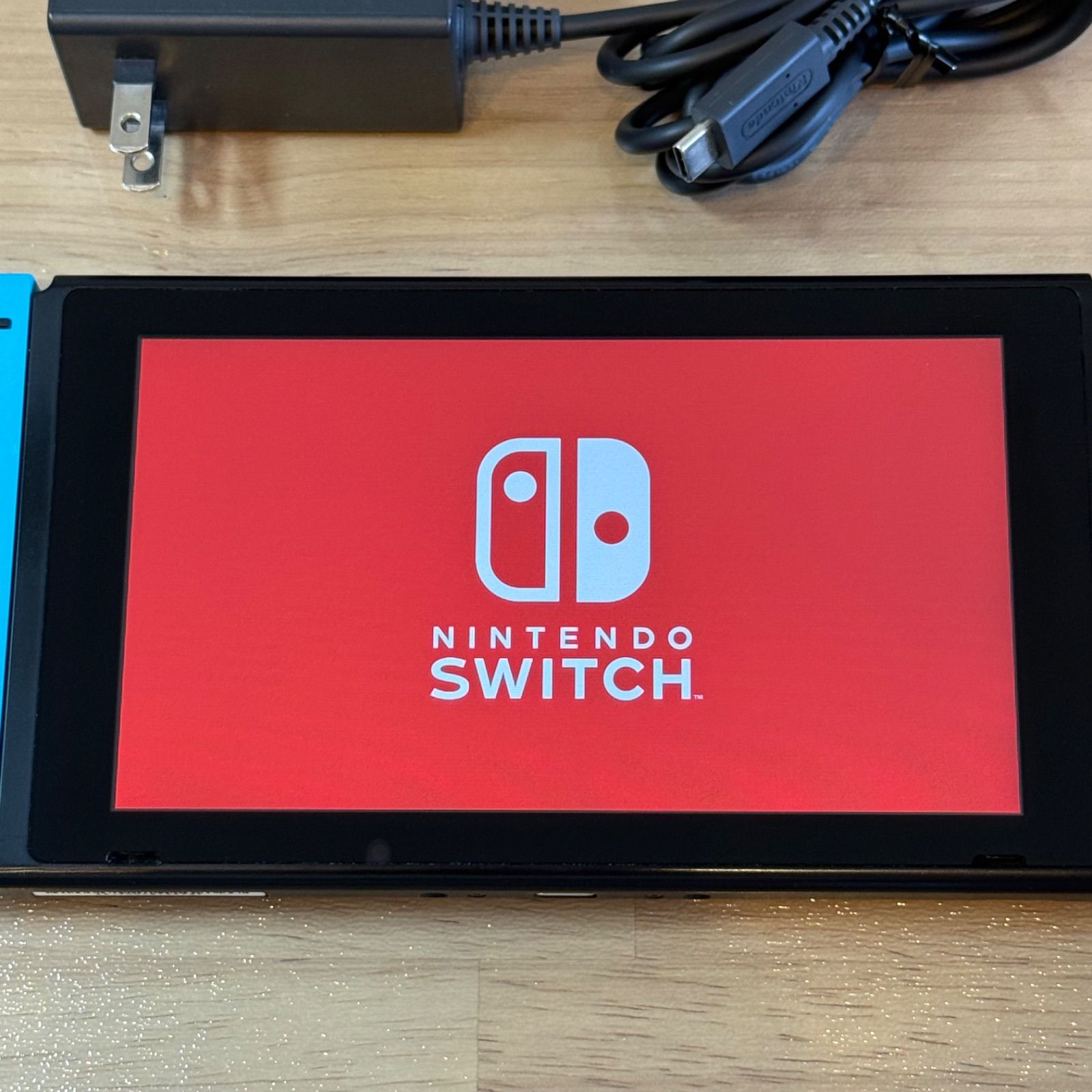 7-076 Switch 本体 旧型 ネオン - メルカリ