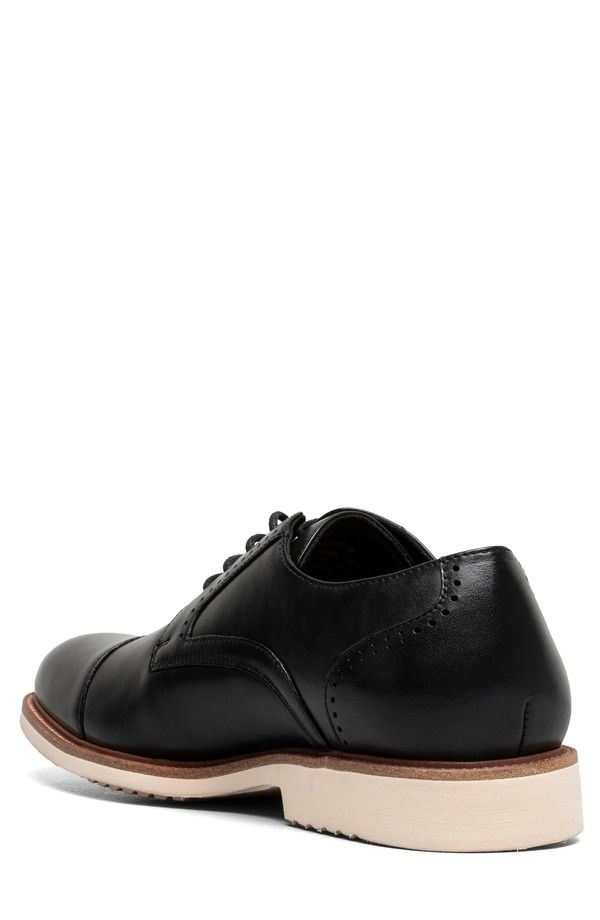 ステイシーアダムス メンズ シューズ ダービー キャップ Stacy Adams Wesbridge Cap Toe Derby Black ブラック