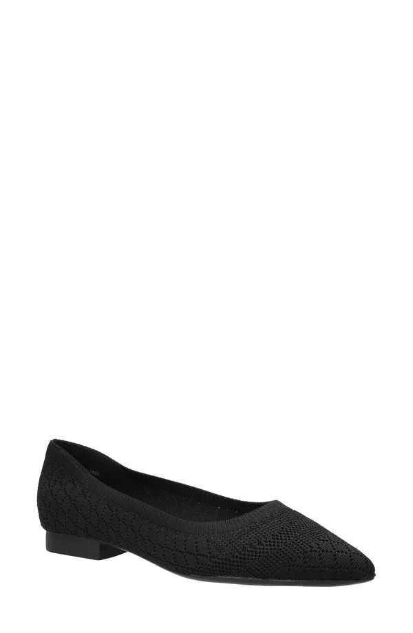 ベラヴィータ レディース シューズ パンプス ニット Bella Vita Mireya Knit Flat Black ブラック