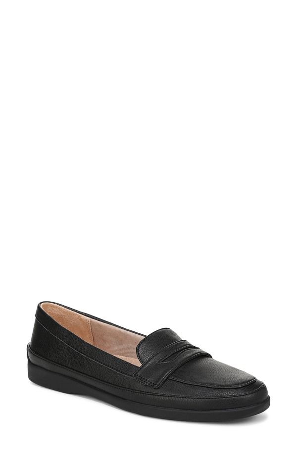 ライフストライド レディース シューズ スリッポン・ローファー LifeStride Malta Penny Loafer Black Black ブラック