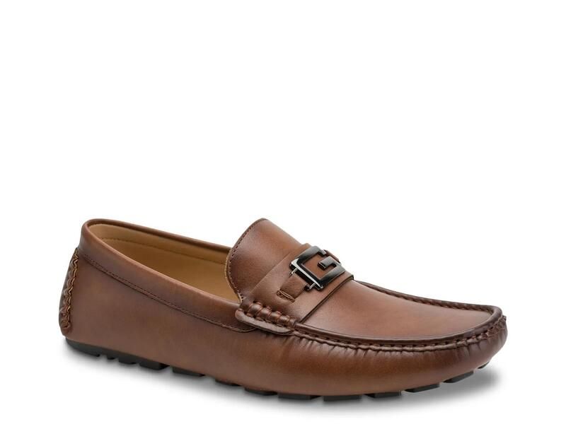 ゲス メンズ シューズ スリッポン・ローファー GuessAlope Loafer Dark Natural Beige ベージュ