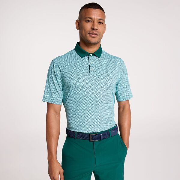 ウォルターヘーゲン メンズ トップス ポロシャツ プリント Walter Hagen Mens Performance 11 Novelty Print Golf Polo Confetti Geo