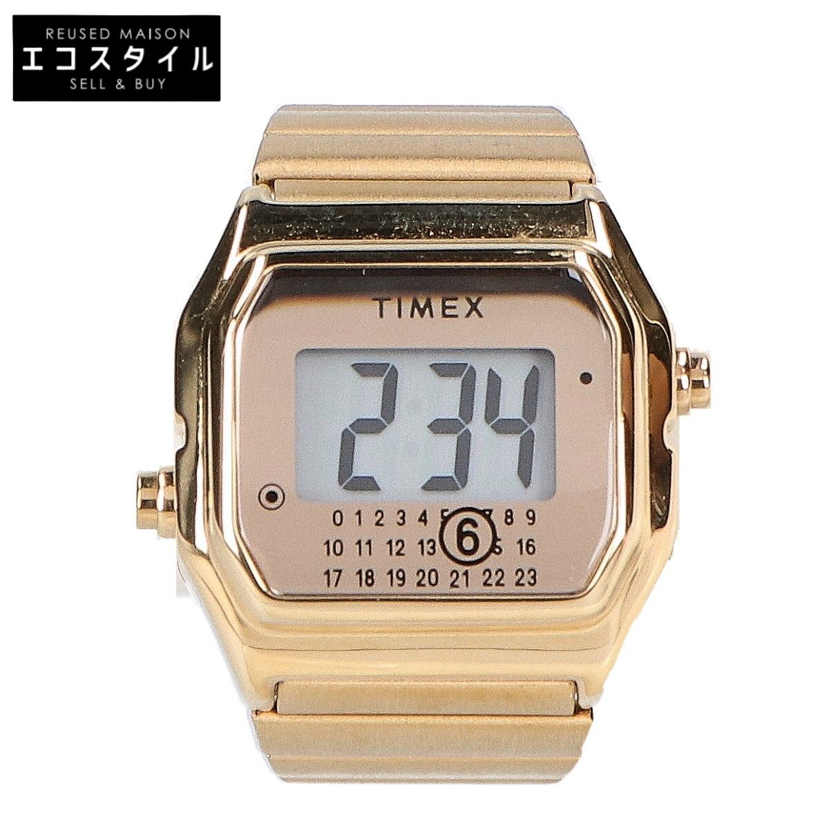 TIMEX　タイメックス　x MM6 エムエム6 【新品未使用】S33YW0004 M10064 T80 RING WATCH リングウォッチ　M/L　19号