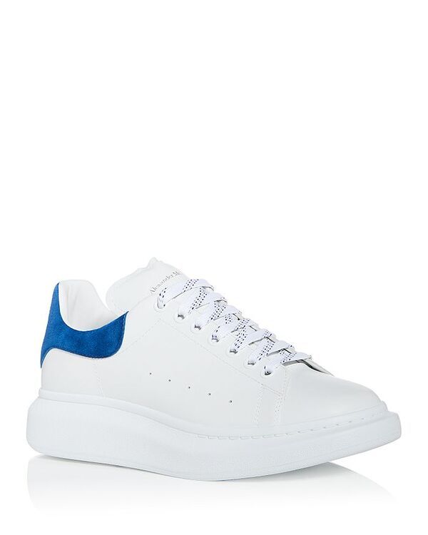 マックイーン レディース シューズ スニーカー McQueen Alexander Mens New Tech Low Top Sneakers Blue White ホワイト