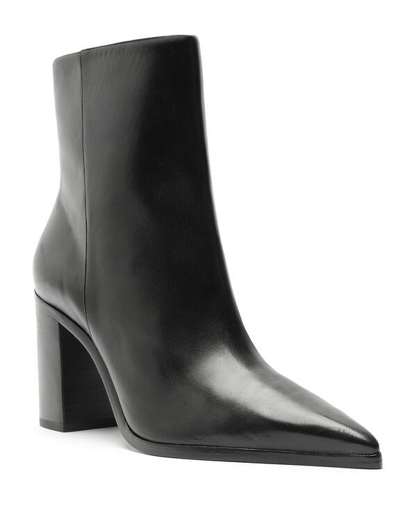 シュッツ レディース シューズ ブーツ・レインブーツ ヒール SCHUTZ Womens Mikki Block Heel Boots Black ブラック