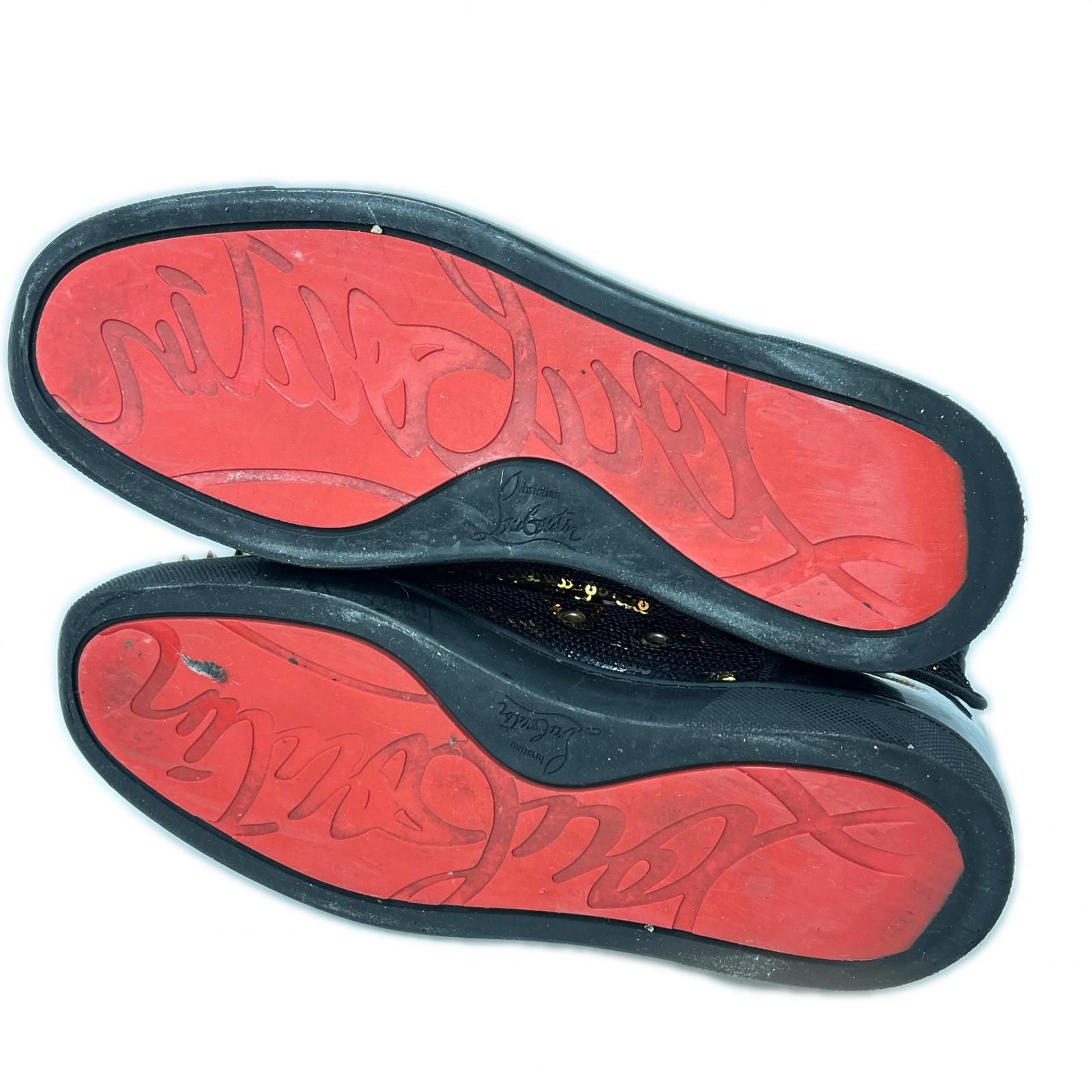 CHRISTIAN LOUBOUTIN クリスチャンルブタン スパイク スパンコール