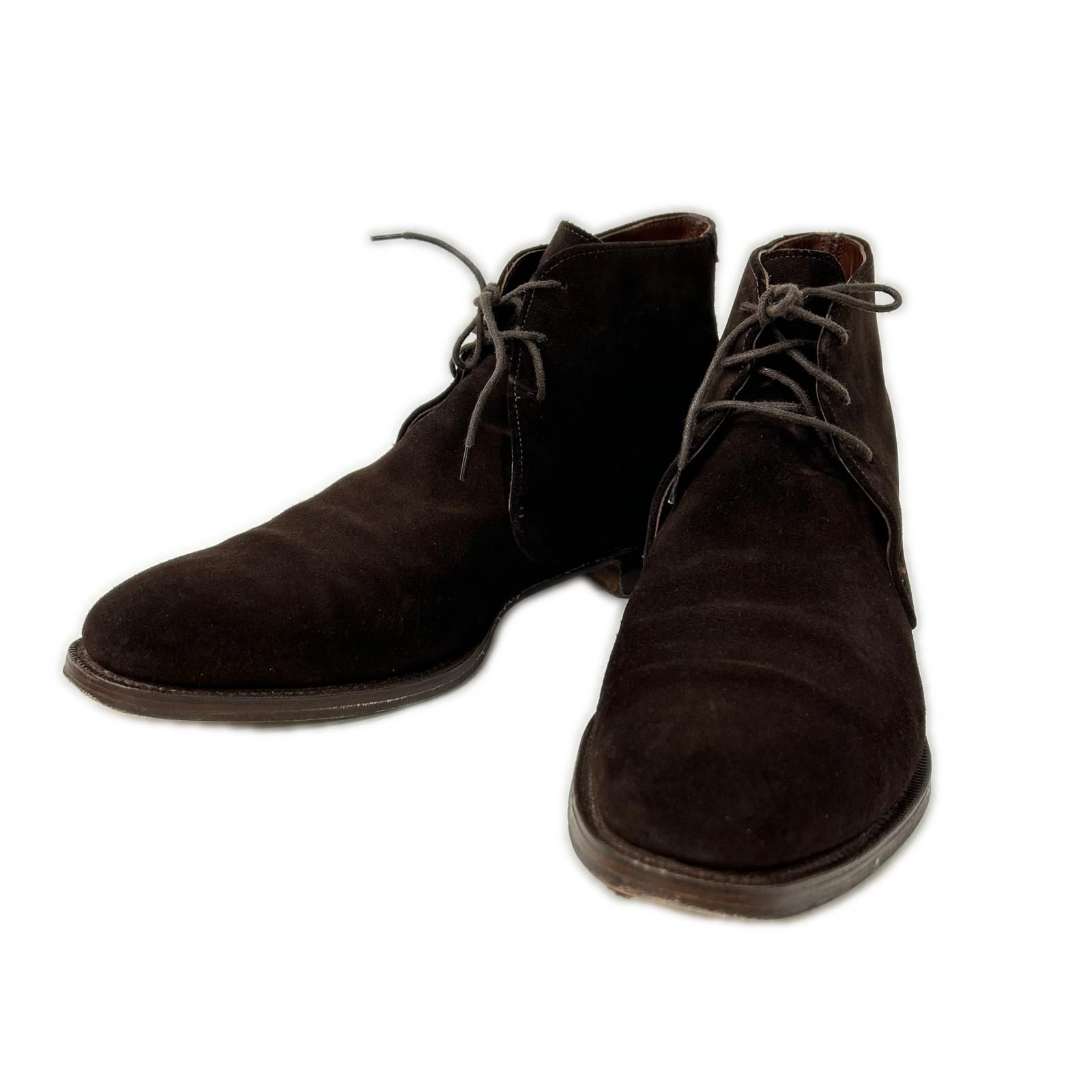 CHEANEY チーニー R276 ポニースエード チャッカブーツ 8 1/2 - メルカリ