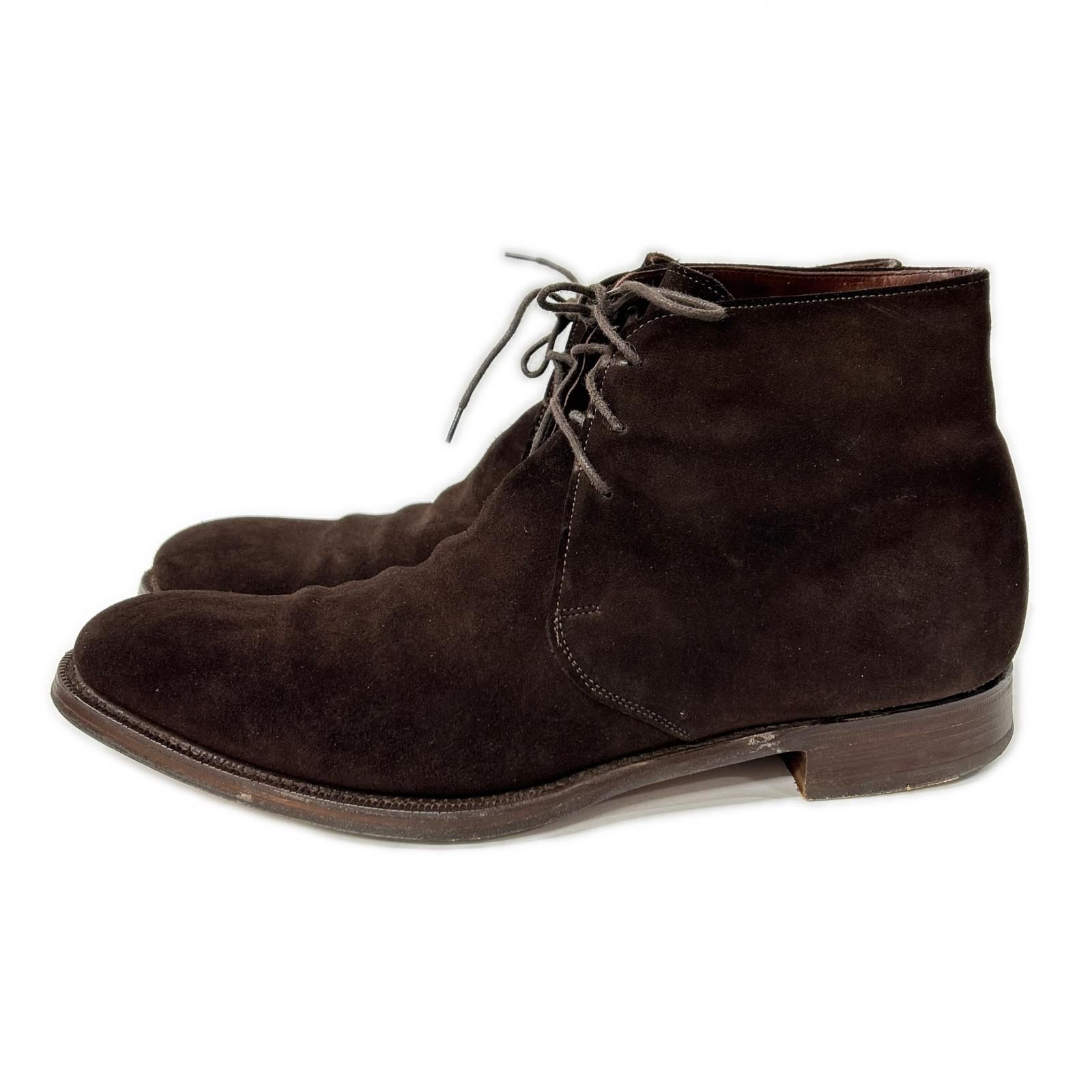 CHEANEY チーニー R276 ポニースエード チャッカブーツ 8 1/2 - メルカリ