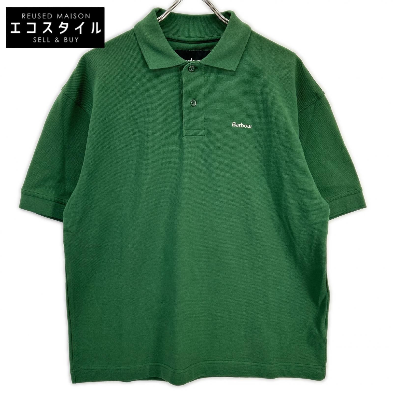 Barbour　バブアー　【新品同様】MML1469 ヘクサム オーバーサイズド ポロシャツ　38