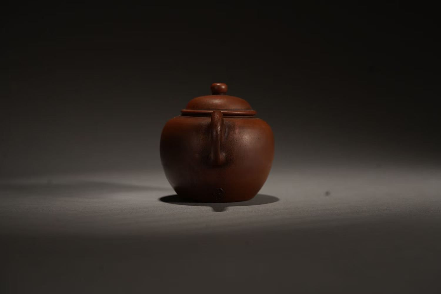 中国美術 朱泥 急須 茶壺 紫砂壺 煎茶道具 古玩 在銘 箱付 中国茶器 唐
