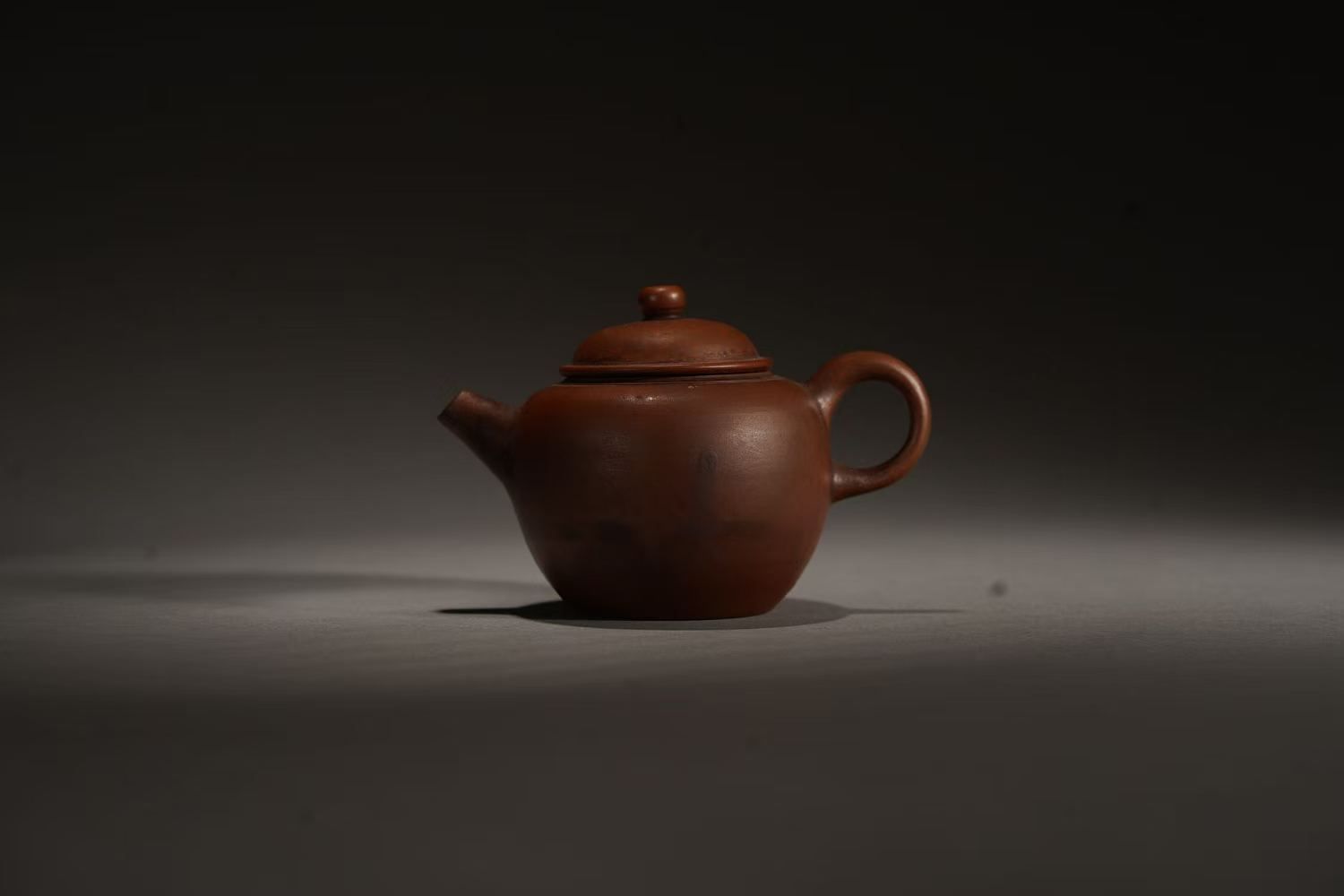 中国美術 朱泥 急須 茶壺 紫砂壺 煎茶道具 古玩 在銘 箱付 中国茶器 唐