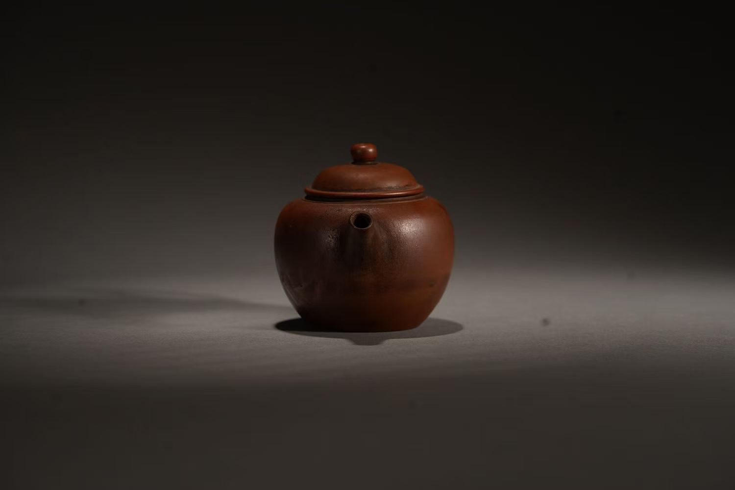 中国美術 朱泥 急須 茶壺 紫砂壺 煎茶道具 古玩 在銘 箱付 中国茶器 唐