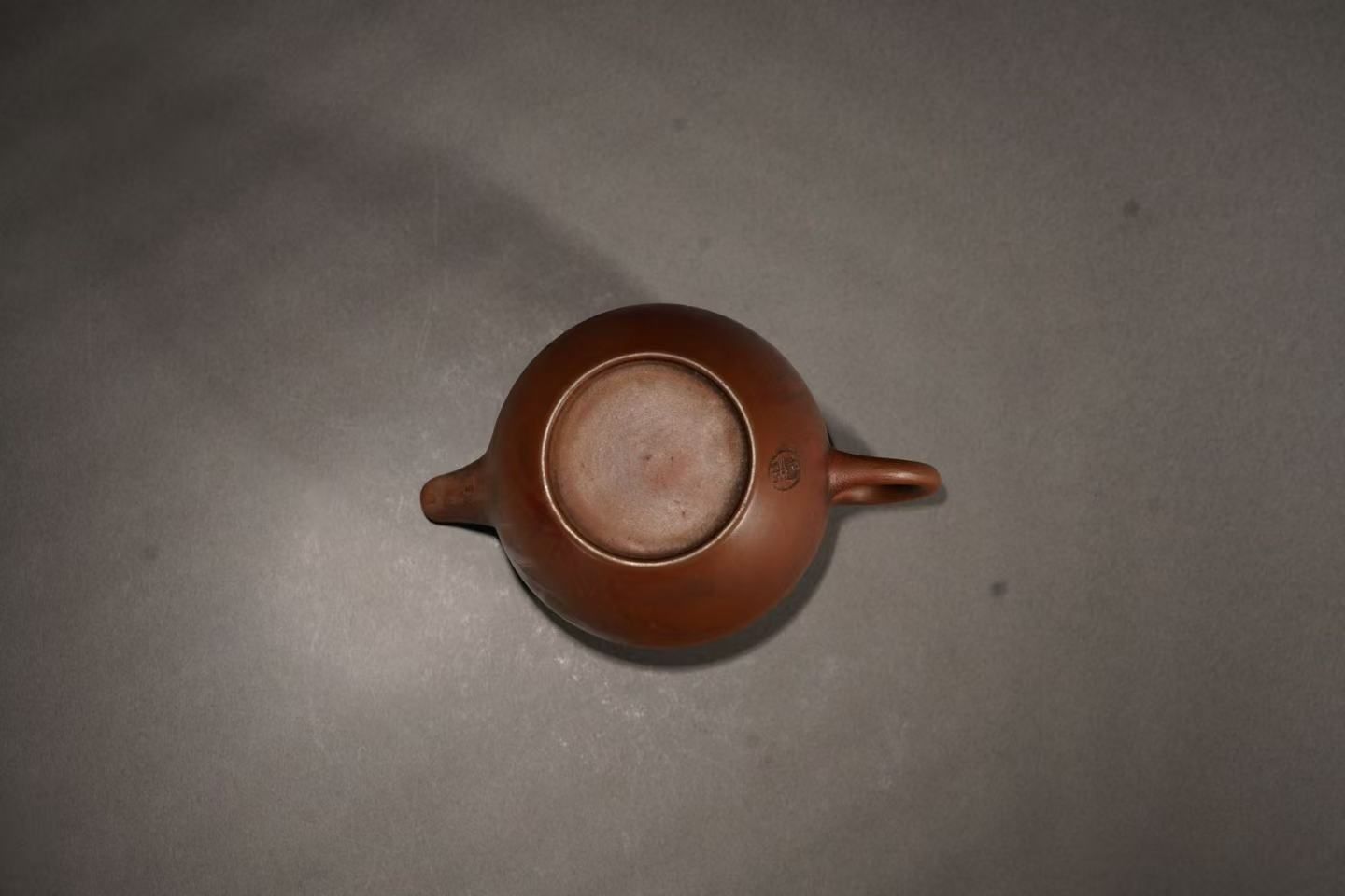 中国美術 朱泥 急須 茶壺 紫砂壺 煎茶道具 古玩 在銘 箱付 中国茶器 唐