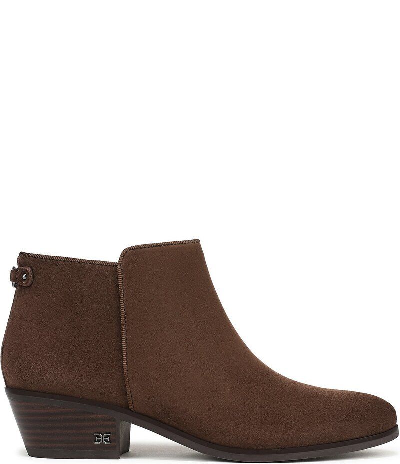 サムエデルマン レディース シューズ ブーツ・レインブーツ スエード ブーツ Sam Edelman Petty Suede Booties Mustang Brown ブラウン