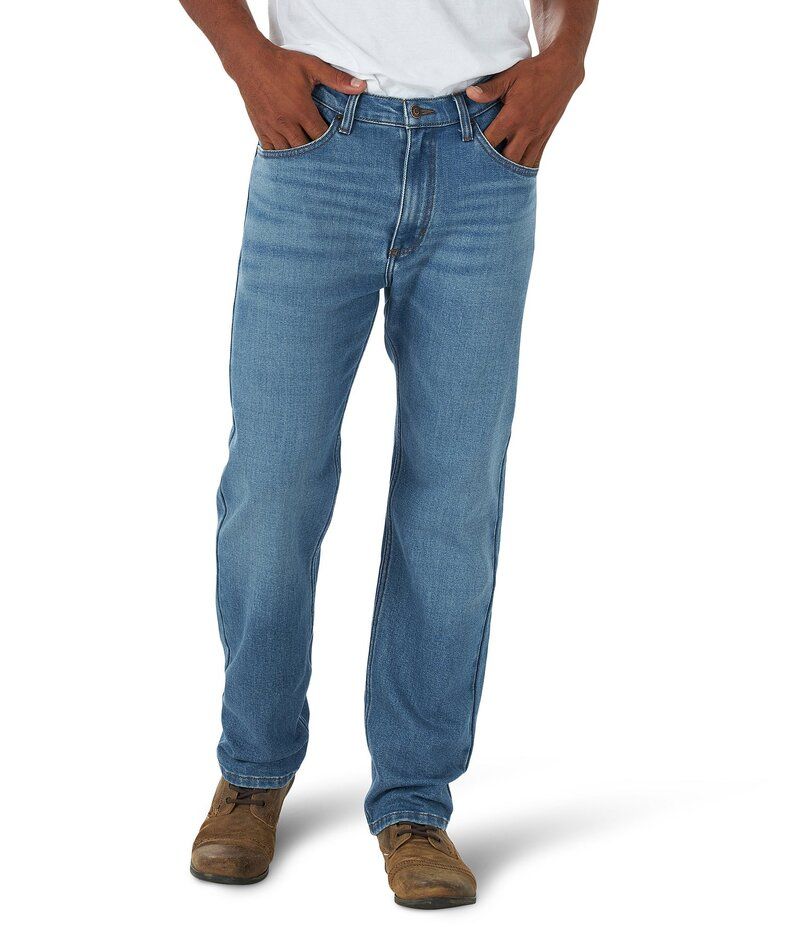 ラングラー メンズ ボトムス デニムパンツ レギュラーフィット ストレート デニム ジーンズ WranglerR Regular Fit Straight Leg Stretch Denim Jean