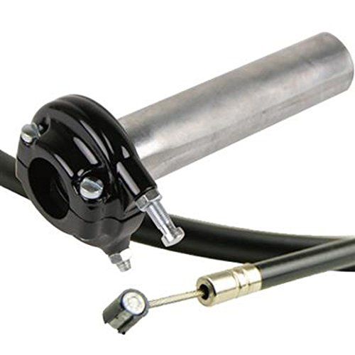 【新品】AMALスロットル &ワイヤー ブラック SR400/500 (88'-09')(アウター1200mm) 44-29490B-209 67ed05fa