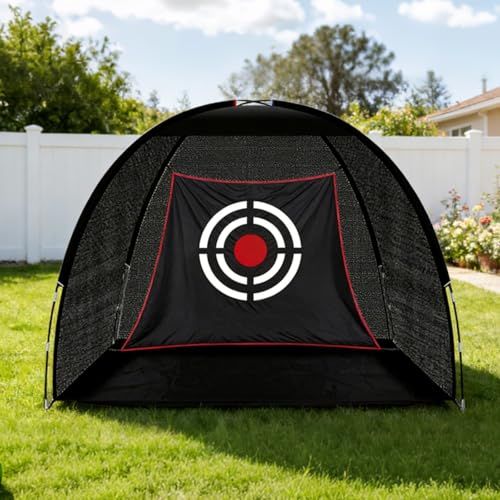 【新品】ゴルフネット 練習用 トレーニングネット 室内屋外 2x1.5x1m コンパクト アプローチ 設置簡単 初心者 自宅 練習器具 スイング 軽量 ゴルフグッズ キャリーバッグ付き ミニネット 静音 b2d53150