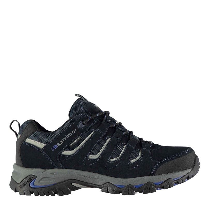 カリマー メンズ シューズ スニーカー Karrimor Mount Low Mens Walking Shoes Navy ネイビー