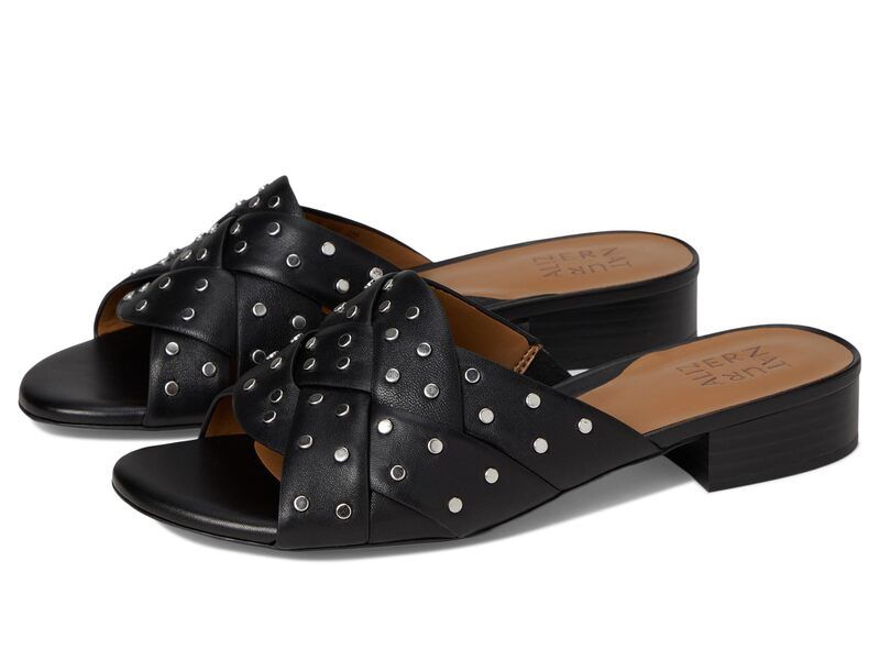 ナチュライザー レディース シューズ サンダル Naturalizer Morena Black Leather ブラック