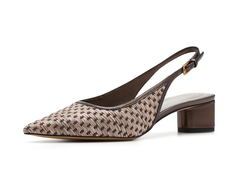フランコサルト レディース シューズ ヒール Franco Sarto AAmelie 2 Slingback Brown ブラウン