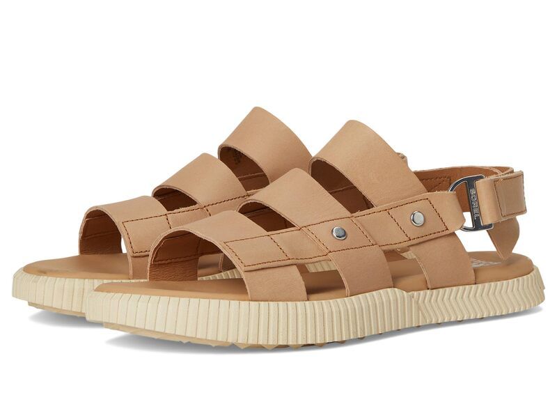 ソレル レディース シューズ サンダル SOREL Ona Ave Slingback Flat Sandals Honest BeigeBl ベージュ