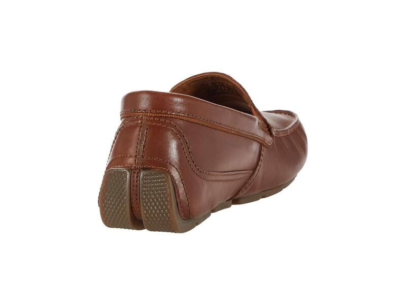 クラークス メンズ シューズ スリッポン・ローファー Clarks Markman Plain Dark Tan Leathe タン