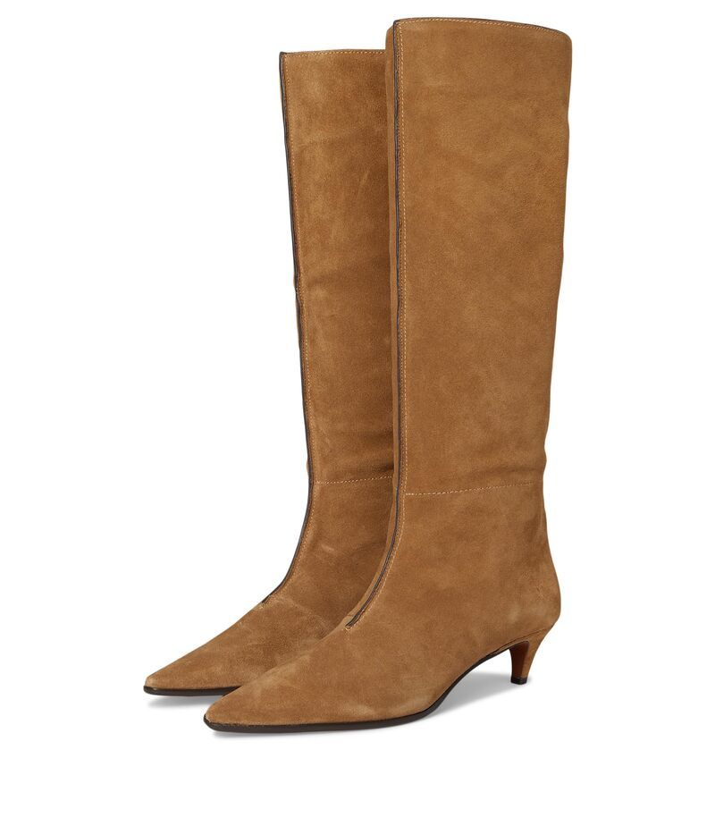 メイドウェル レディース シューズ ブーツ・レインブーツ トール スエード Madewell Emerie Tall Boots Suede Classic Desert