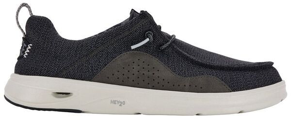 ヘイデュード メンズ シューズ スニーカー メッシュ Hey Dude Mens Wally Hey2O Meshoe BlackMonument Grey ブラック
