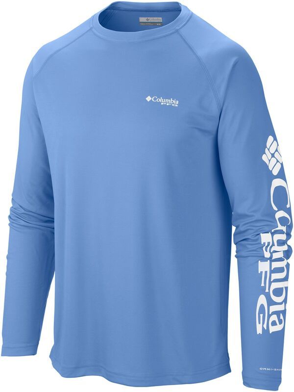コロンビア メンズ トップス シャツ Columbia Mens PFG Terminal Tackle Long Sleeve Shirt White Cap ホワイト