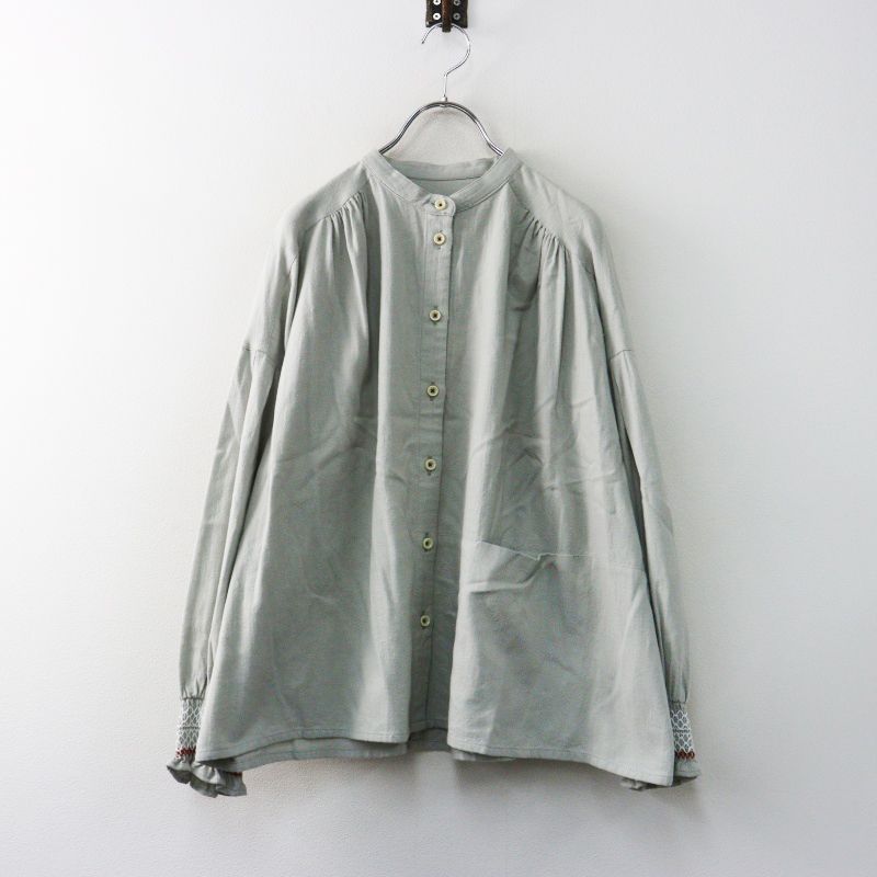 コットンハウスアヤ Cotton House Aya コットン シルク バックギャザー